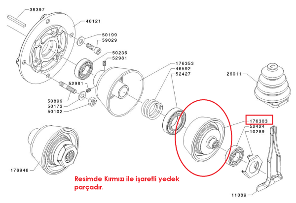 Grillo 3500-11500-12000 Debriyaj Balatası Yeni Tip Orjinal