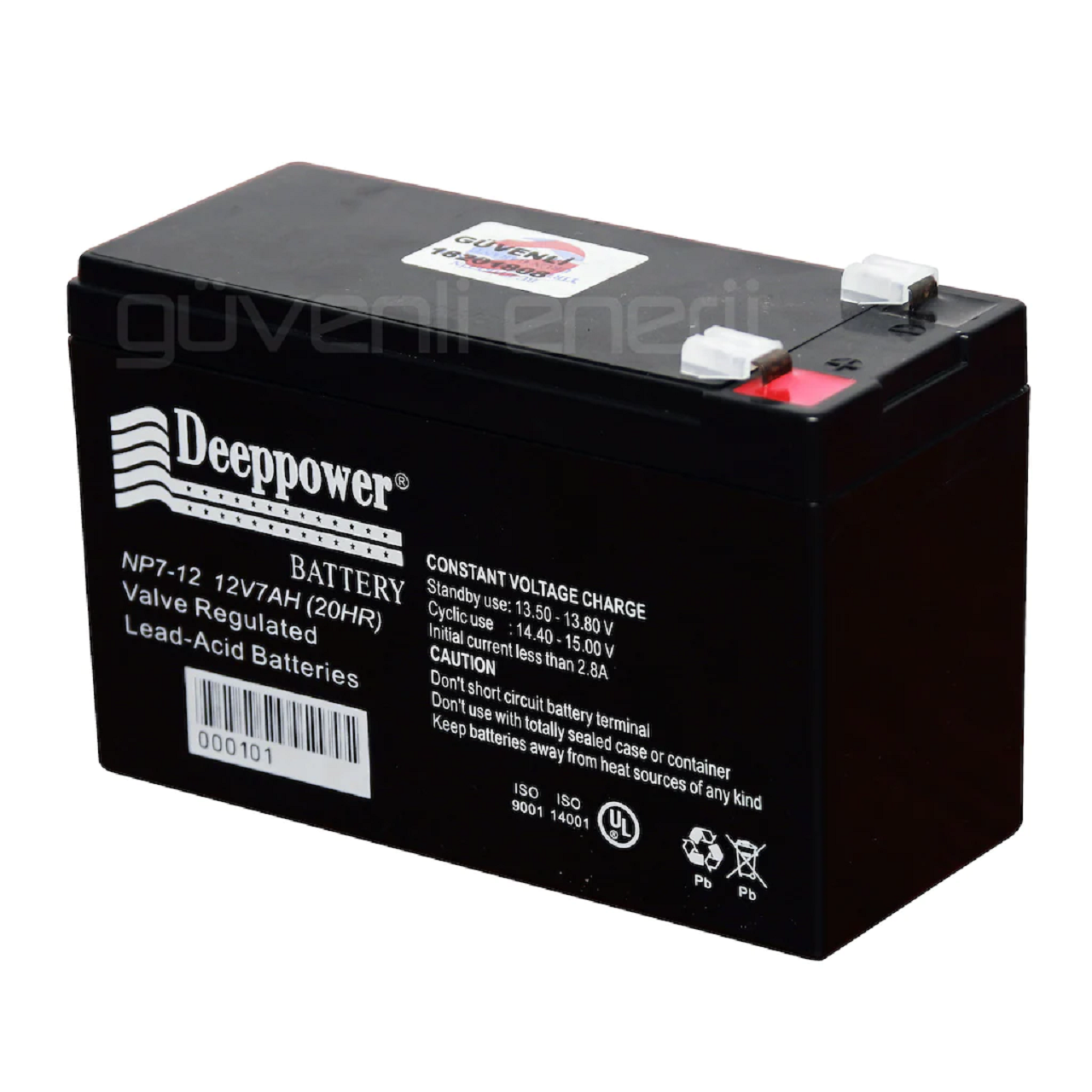 Akü 12V 7Ah Çocuk Jelli Deeppower