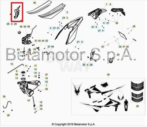 RH FRAME PROTECTİON RR 4T MY 10 BETA ORJ YP E