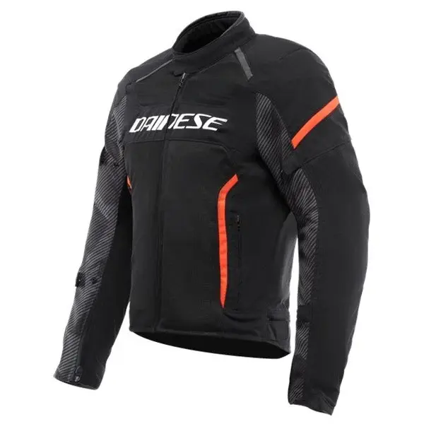 Dainese Ceket Air Frame 3 Tex Siyah-Kırmızı-Fluo Beden: 52