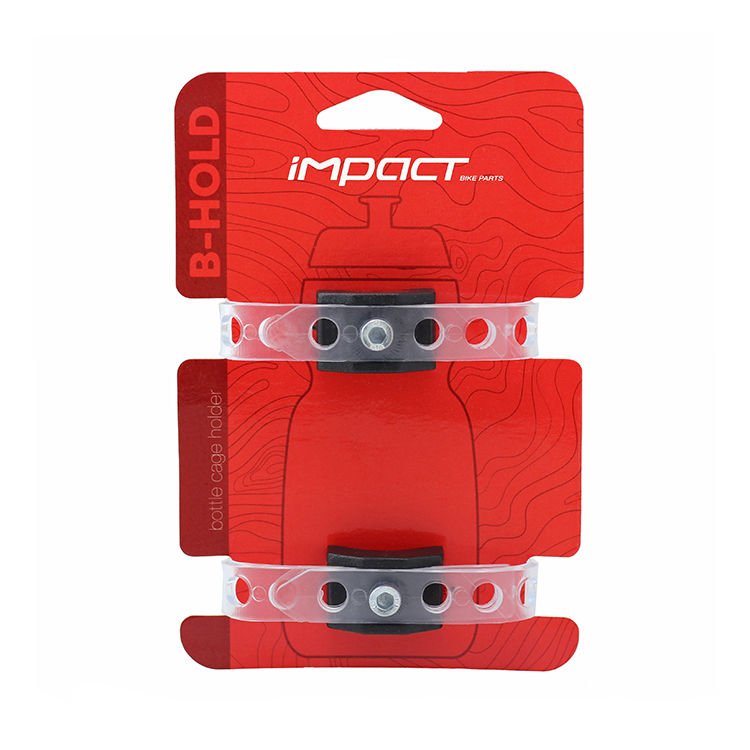 Bisiklet Suluk Kafesi Adaptörü - Impact B-HOLD Şeffaf UMT