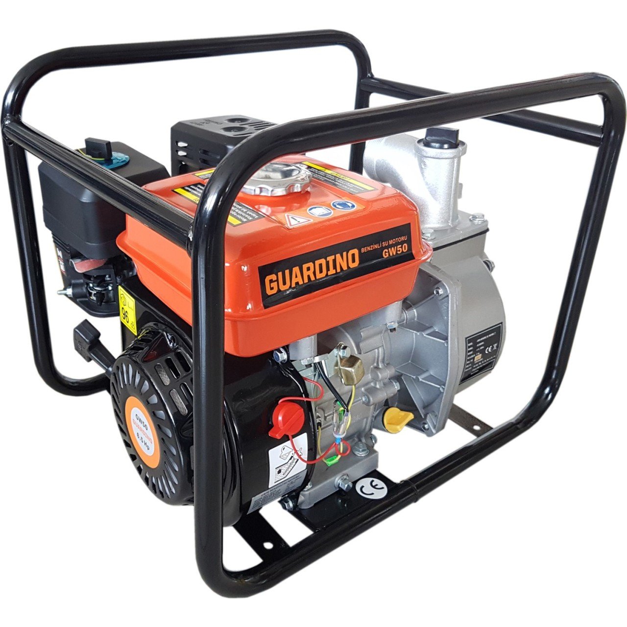 Guardino Gw50 Benzinli Su Motoru 2 Parmak