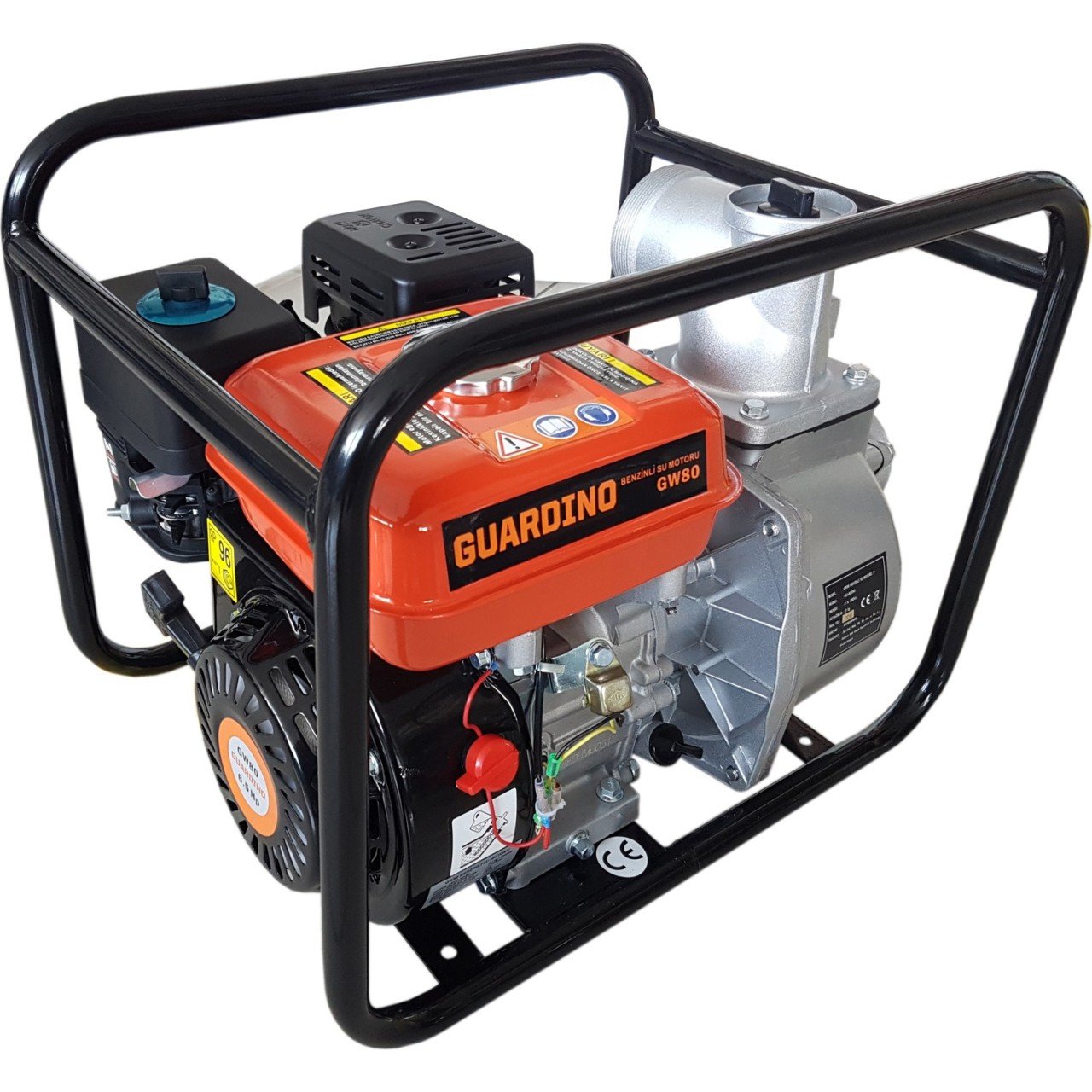 Guardino Gw80 Benzinli Su Motoru 3 Parmak