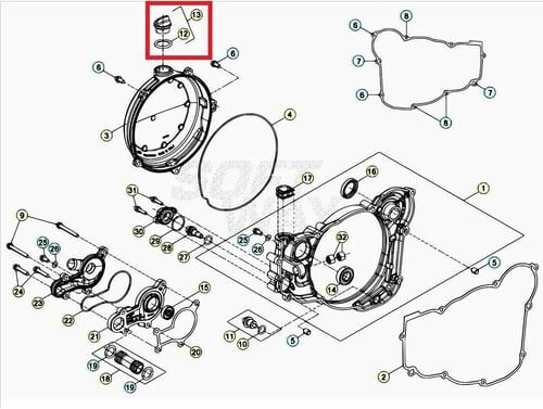 OIL FILLING CAP BETA ORJ YP B4