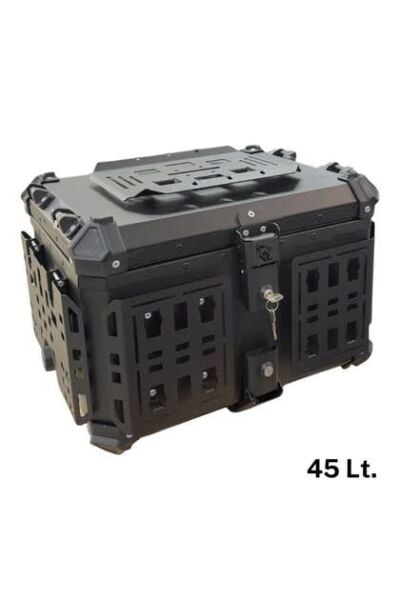 UCL Arka Çanta 45 Litre Premium Alüminyum Siyah