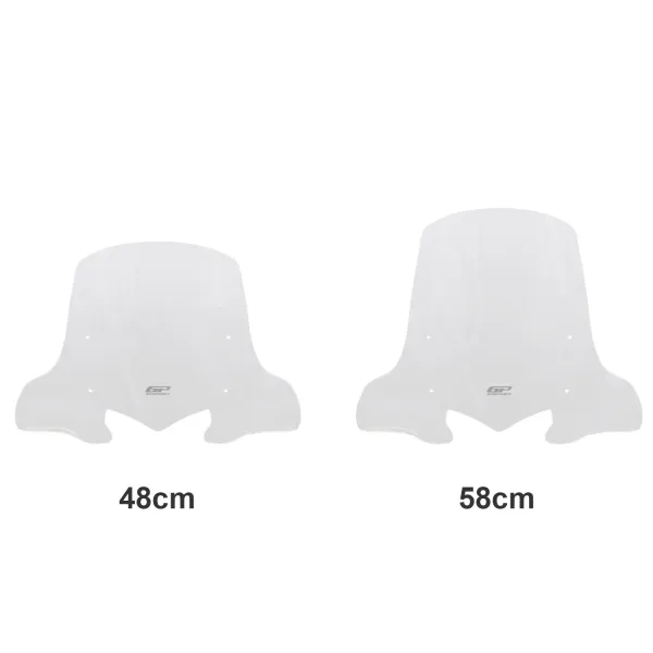 Hero DASH 125 2022-2024 Uyumlu Ön Cam Şeffaf GP Kompozit