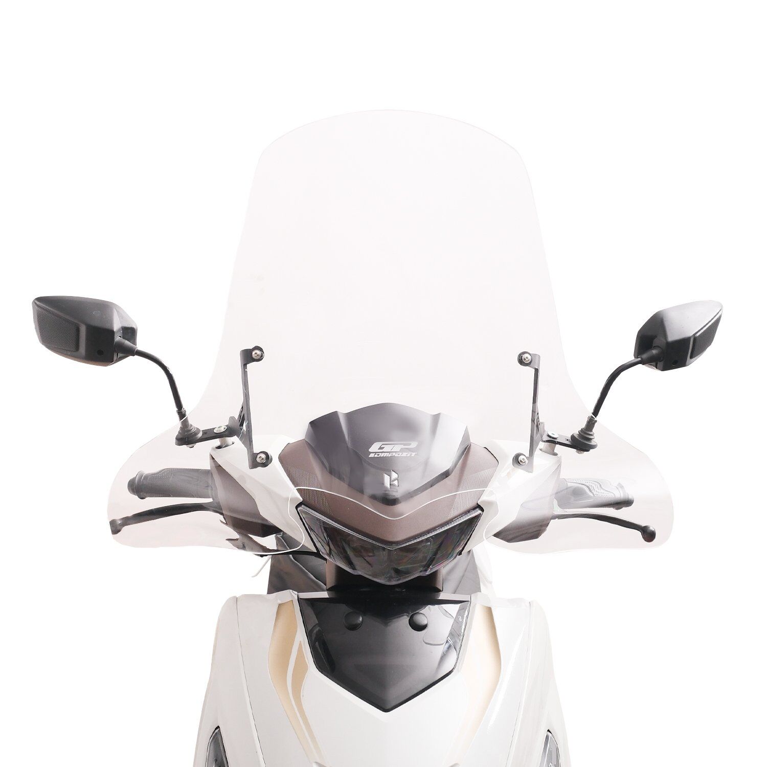 Hero DASH 125 2022-2024 Uyumlu Ön Cam Şeffaf GP Kompozit