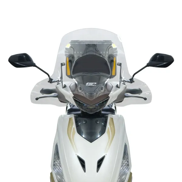 Hero DASH 125 2022-2024 Uyumlu Ön Cam Şeffaf GP Kompozit