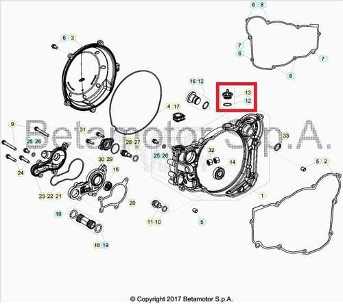 OİL FİLLİNG CAP BETA ORJ YP B6