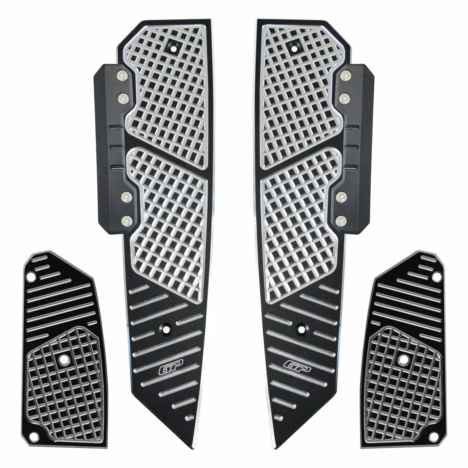 Honda Forza 250 2018-2025 Uyumlu Basamak Alüminyum Gri GP Kompozit