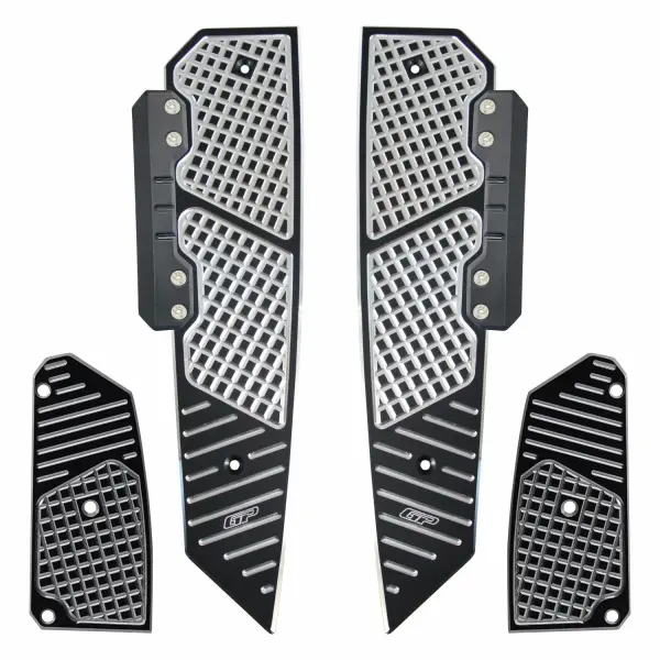 Honda Forza 250 2018-2025 Uyumlu Basamak Alüminyum Gri GP Kompozit