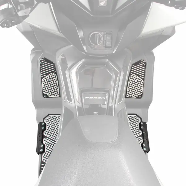 Honda Forza 250 2018-2025 Uyumlu Basamak Alüminyum Gri GP Kompozit