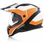 ACERBİS REACTIVE GRAFFIX KASK BEYAZ TURUNCU