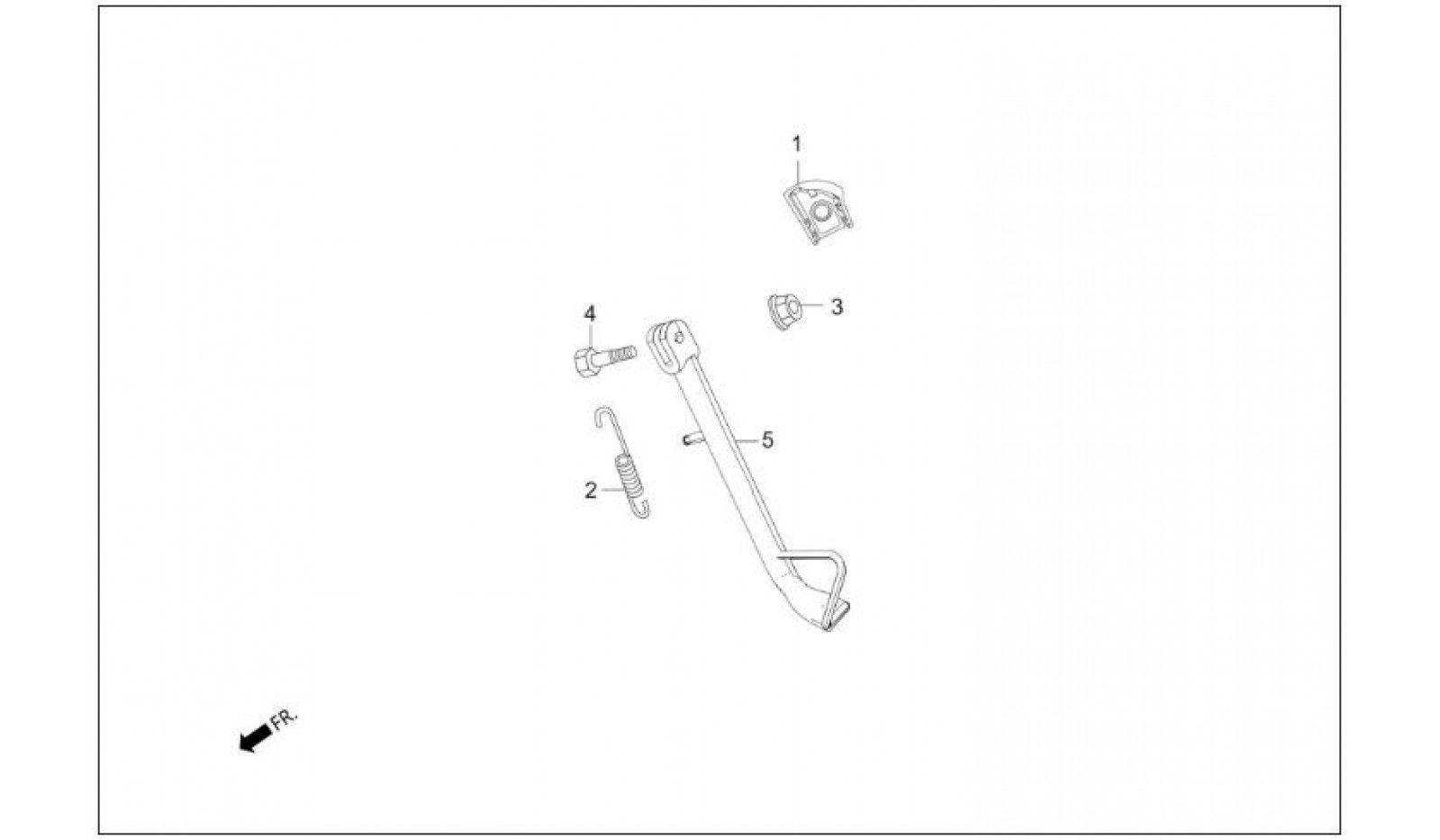 Hero X-PULSE 200 4V Yan Sehpa Set Orjinal