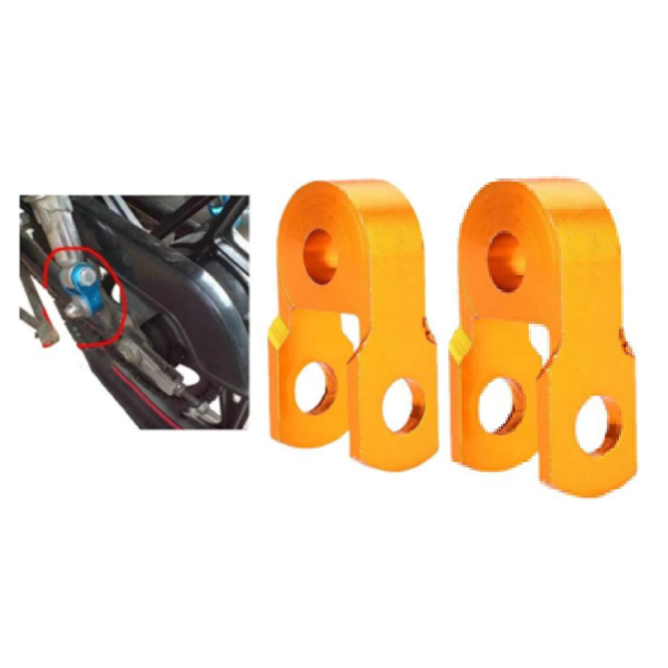 Motosiklet Arka Amortisör Yükseltme Aparatı Takımı Sarı Prc