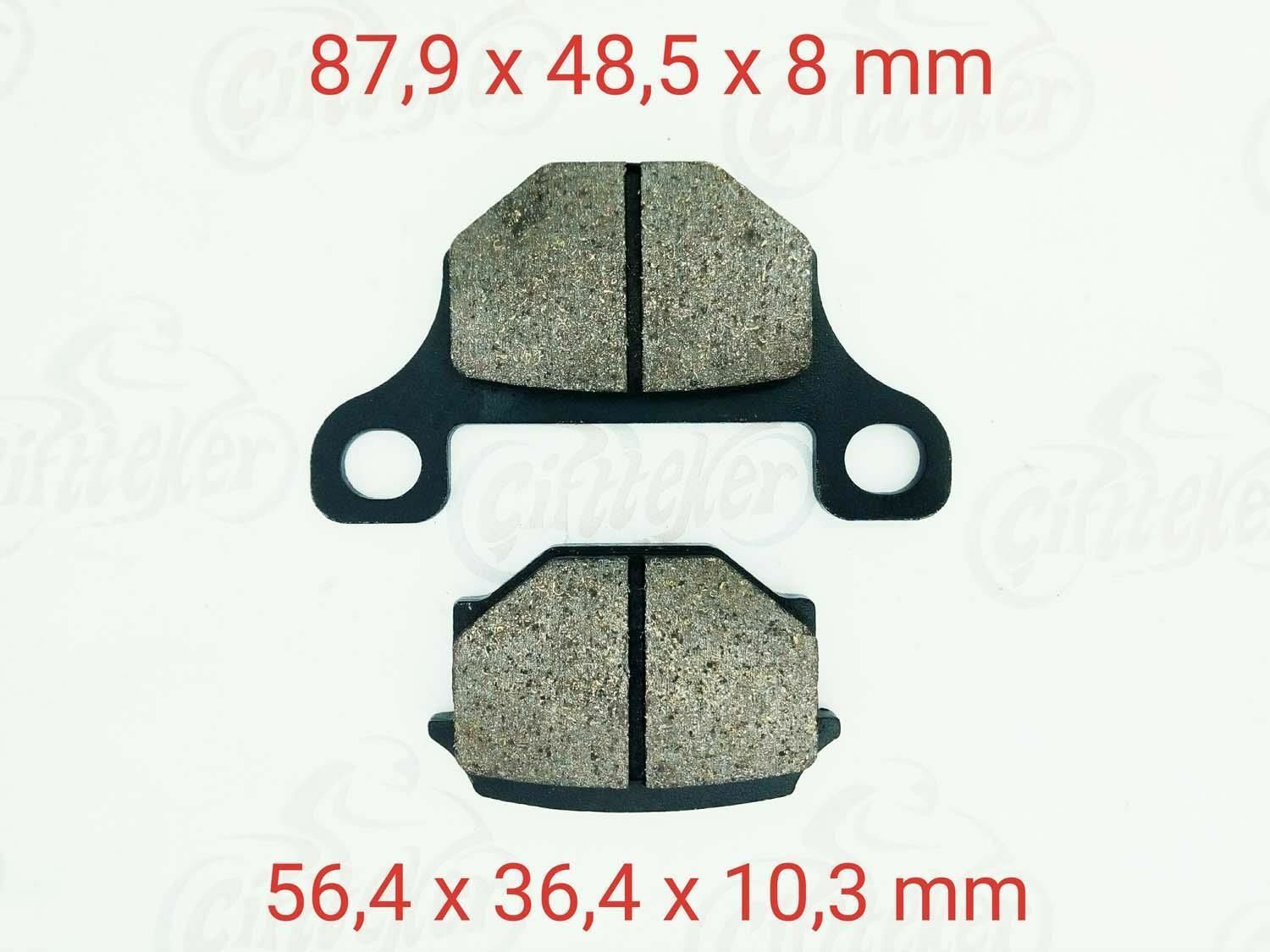 Mondial KN-MH-MR-XTreme Ön Fren Disk Balatası FA093 Deltaforce
