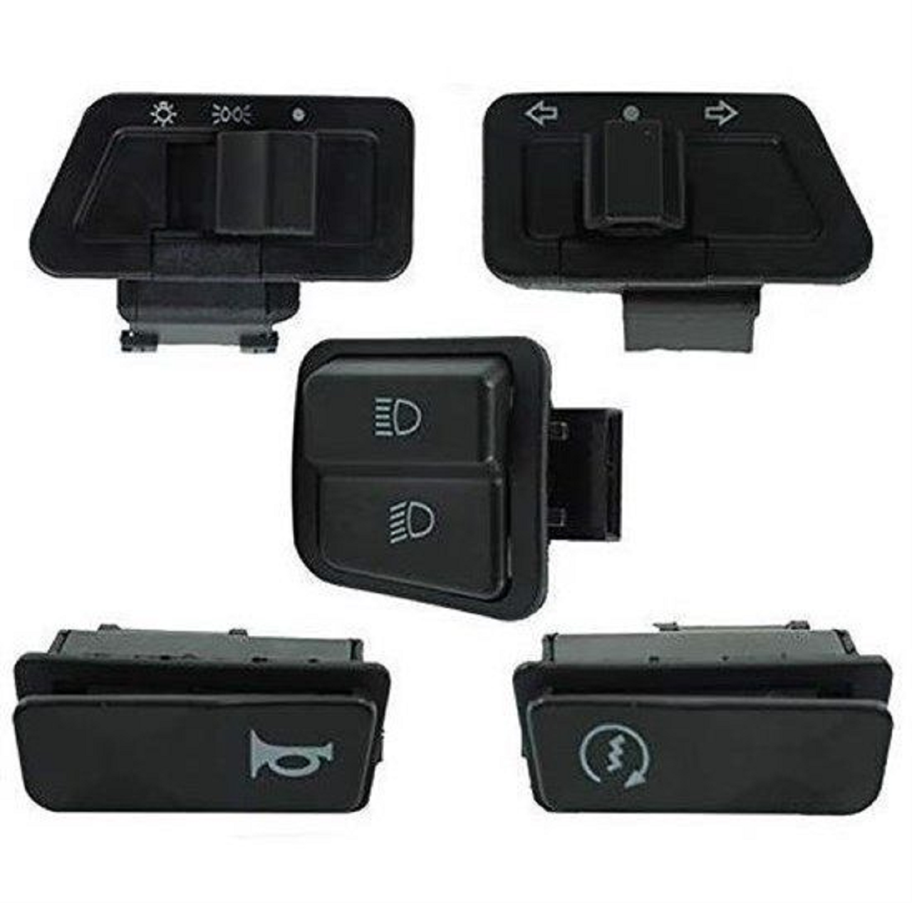 Scooter Serisi Düğme Seti 5li Monero