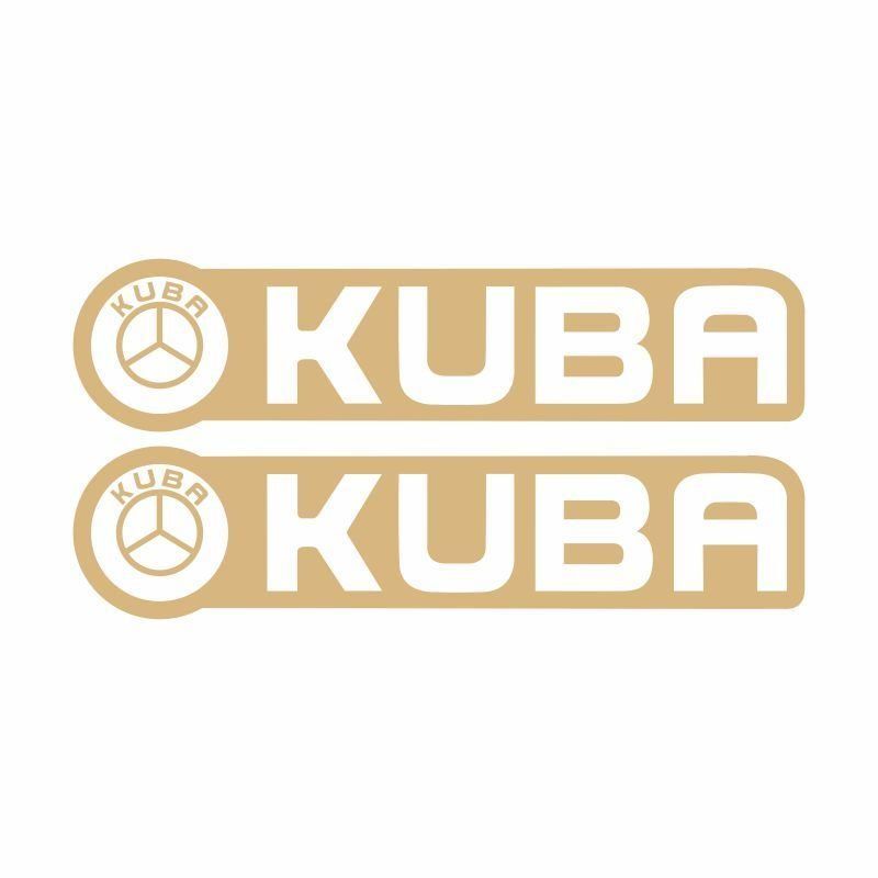 Kuba CG Serisi Depo Yan Damla Sticker Gold GOGO
