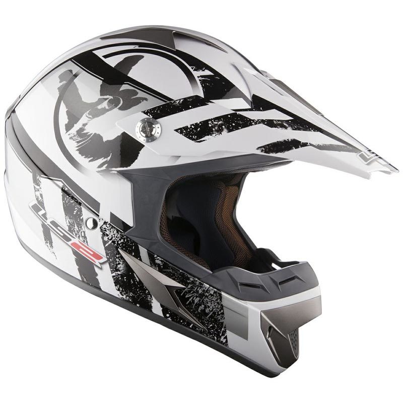 Motosiklet Kask Cross Mx 433 Strıpe Siyahı Beden:m Ls2