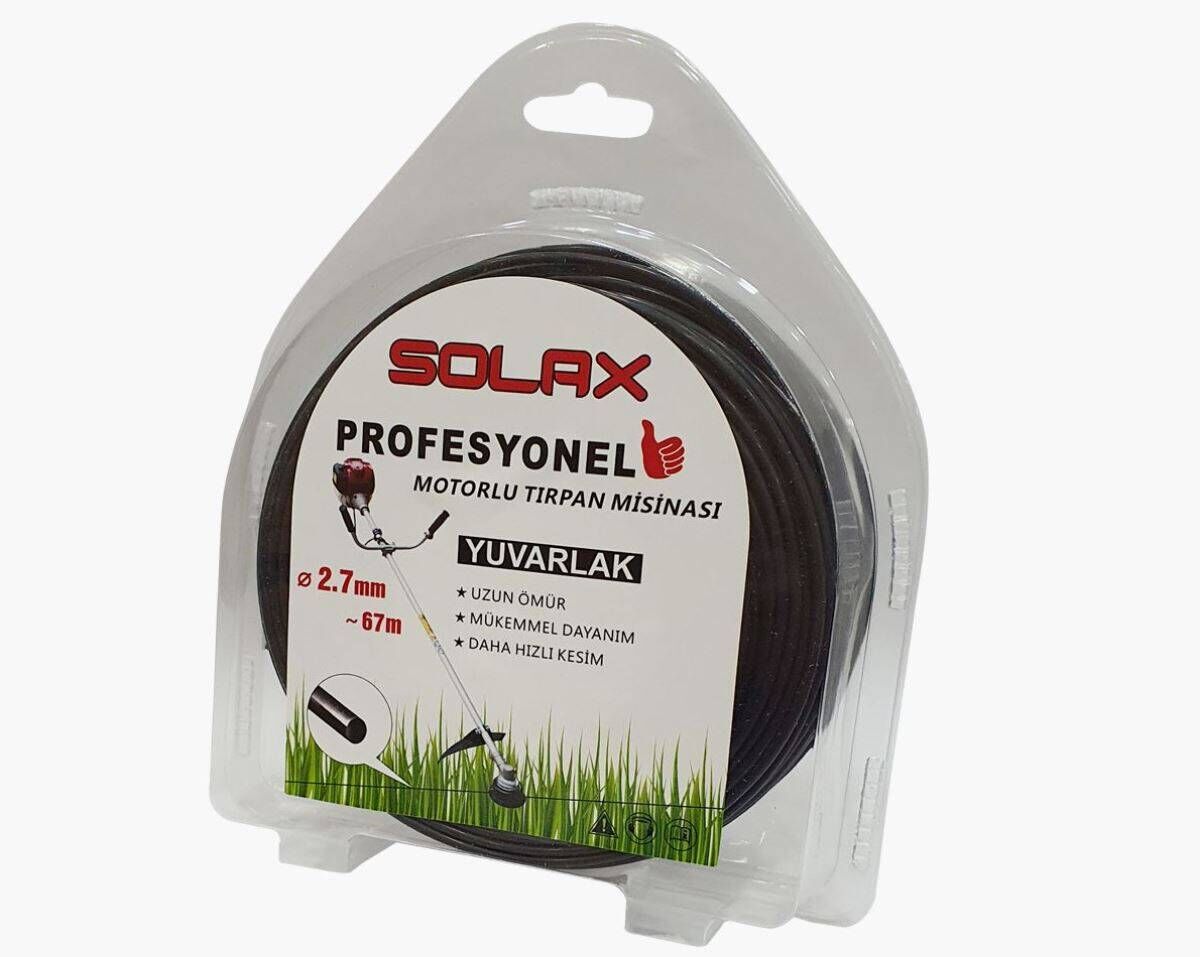 Tırpan Misina 2.7mm Yuvarlak Solax