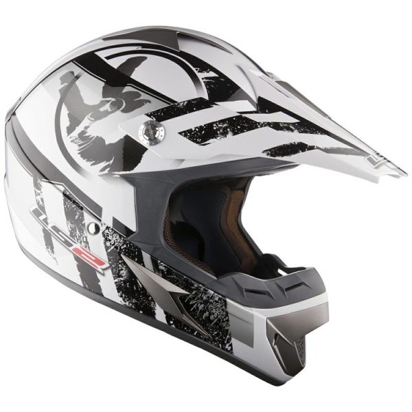 Motosiklet Kask Cross Mx 433 Strıpe Siyah Beden:xxl Ls2