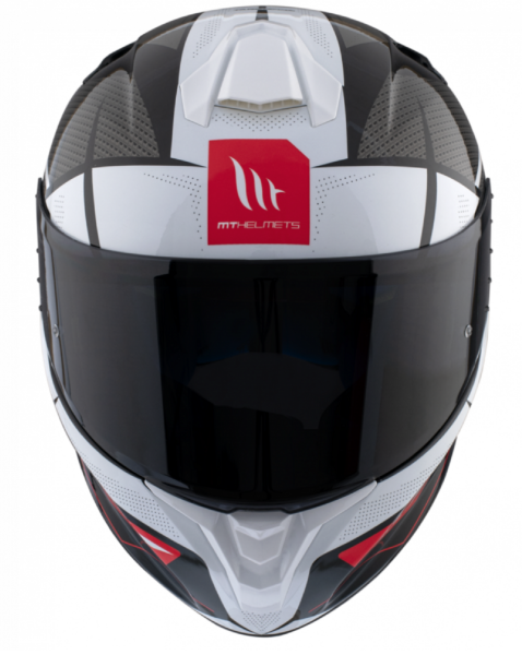 MT Kask Targo Pro PODIUM B0 GLOSS PEARL WHİTE  Beden: L