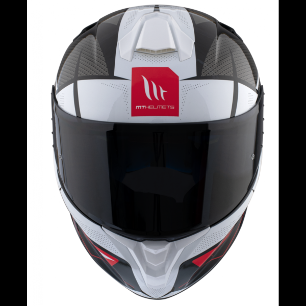 MT Kask Targo Pro PODIUM B0 GLOSS PEARL WHİTE  Beden: L
