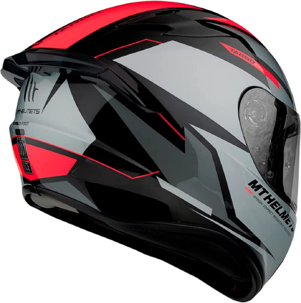 MT Kask Targo Pro SOUND A5 GLOSS FLUOR RED Beden: L