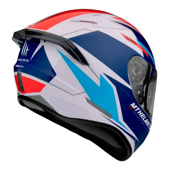 MT Kask Targo Pro SOUND D15 GLOSS PEARL RED Beden: L