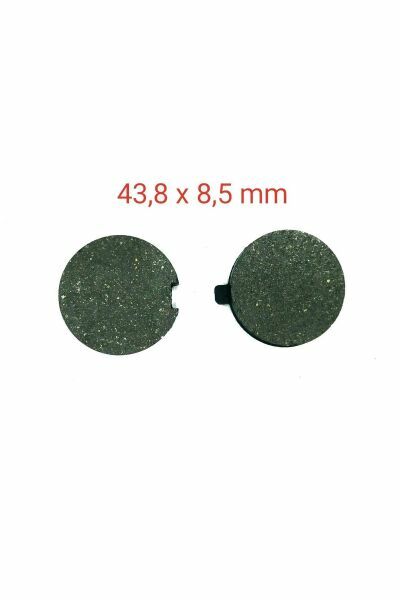 Cross Serisi Ön Fren Disk Balata Yuvarlak Prc