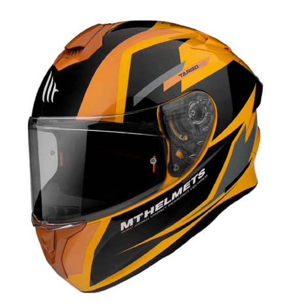 MT Kask Targo Pro SOUND D3 GLOSS YELLOW Beden: L