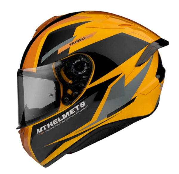 MT Kask Targo Pro SOUND D3 GLOSS YELLOW Beden: L