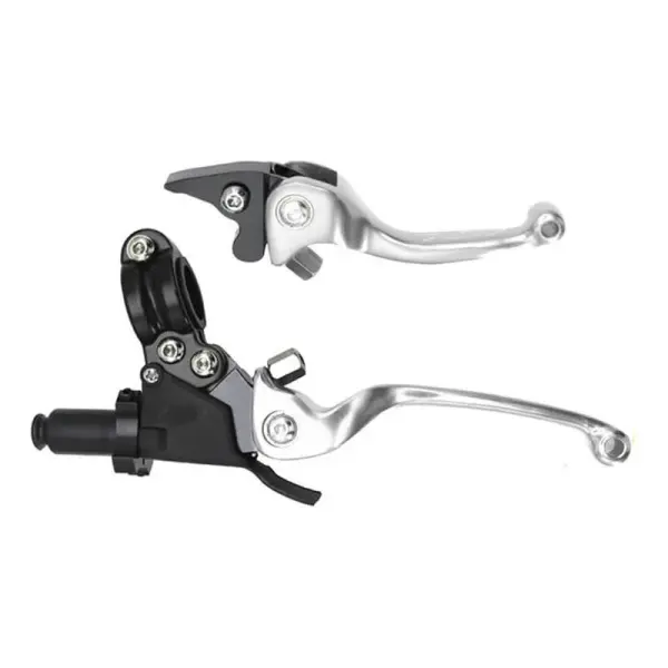 Motosiklet Fren Debriyaj Maneti Üniversal Ayarlanabilir Gümüş GOGO