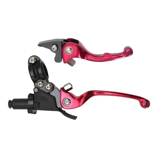 Motosiklet Fren Debriyaj Maneti Üniversal Ayarlanabilir Kırmızı GOGO