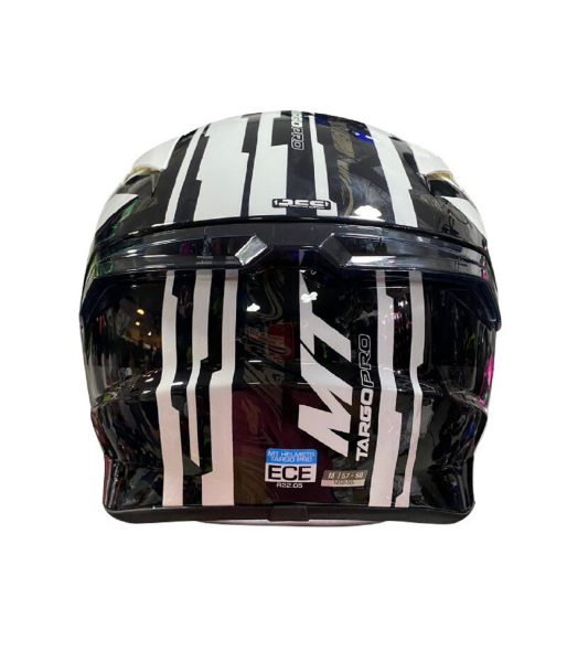 MT Kask Targo Pro WELCOME C0 GLOSS PEARL WHİTE Beden: XL