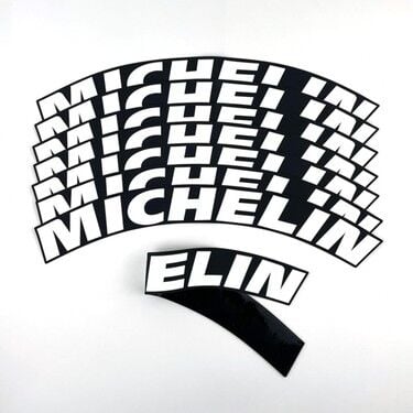 Lastik Yazısı Michelin 3D