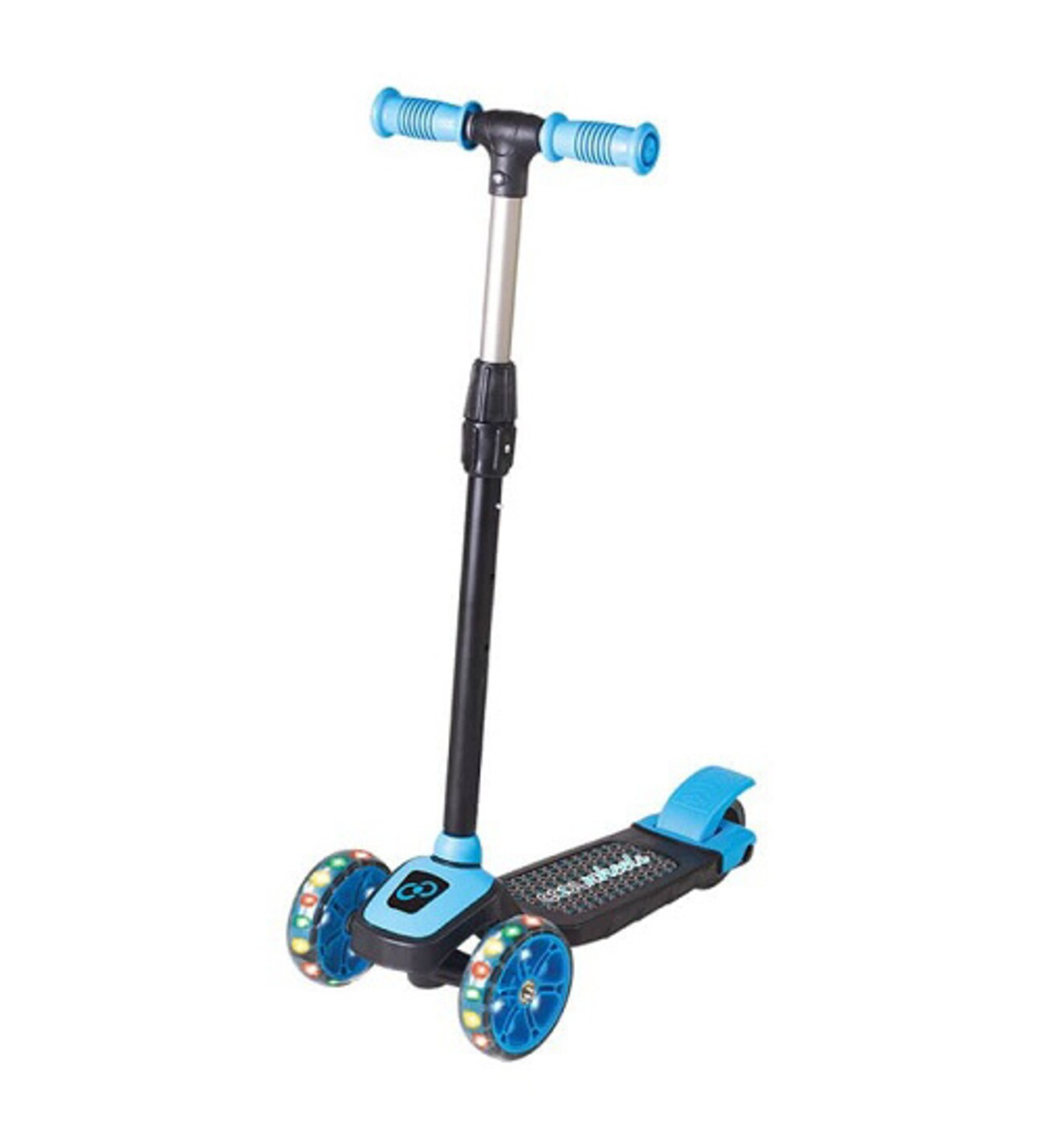 Scooter Çocuk Işıklı Tekerli Mavi COOLWHEELS