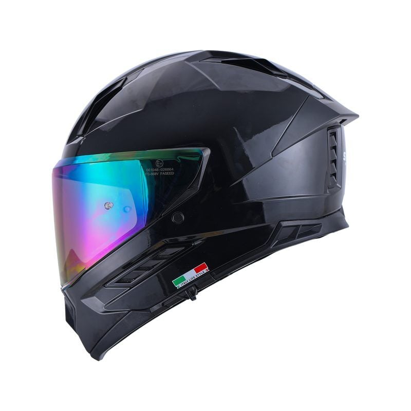 Sway 868 Kask Siyah Beden: L