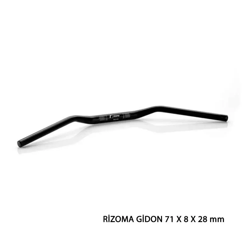 Motosiklet Gidon Karbon Gidon Siyah 72X9X28mm GOGO