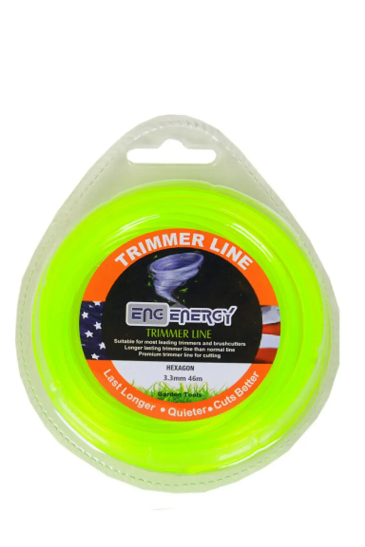 Tırpan Misina Altıköşe Sarı 2.7mm 72 Metre Energy