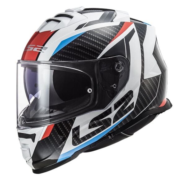 LS2 Storm 2 Kask Racer Mavi-Kırmızı Beden: XS