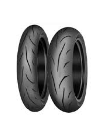 Dış Lastik Takımı (150-60 R17 ** 110-70 R17) Sport Force (4622) MİTAS
