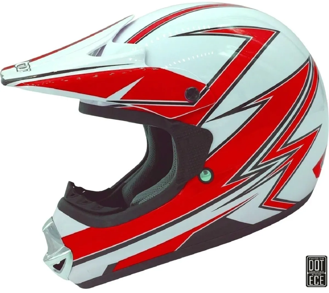 ALLTOP Çoçuk Kaskı Enduro Kırmızı Beden: M