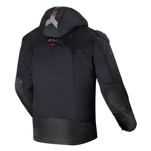 LS2 Zirconium Evo Mont Siyah-Kırmızı Beden: XL