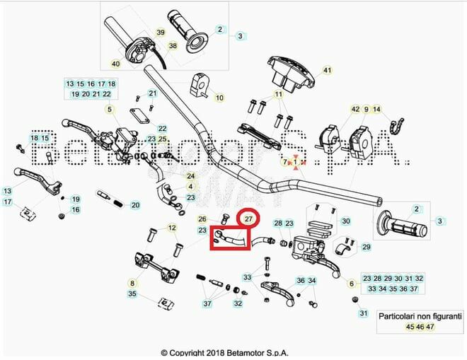 RR 2T CLUTCH TUBE BETA ORJ YP B2