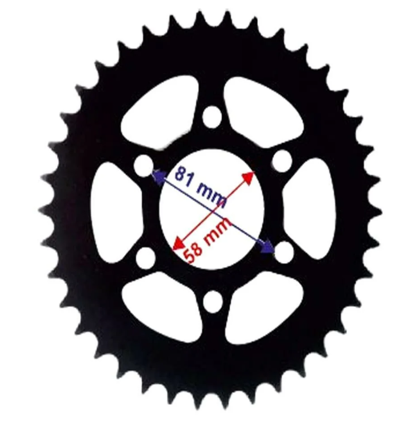 Bajaj Pulsar NS200 Arka Dişli 520-38T İç:58mm Renixpart