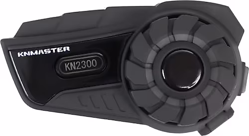 Knmaster KN2300 Motosiklet Kask İnterkom Bluetooth Intercom Kulaklık Seti SİYAH