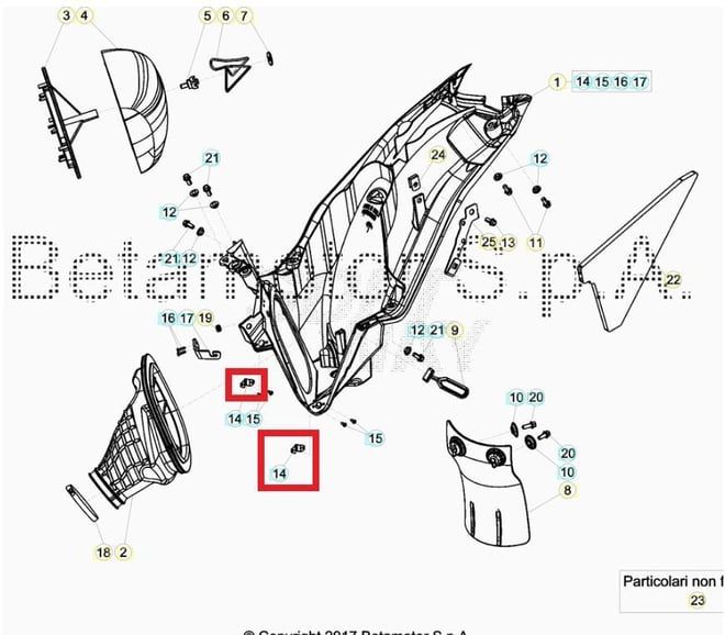 CLIP FOR PRESSURE PLUG BETA ORJ YP B4