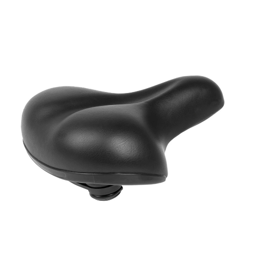 Bisiklet Sele City Elastomerli Siyah BOKSN