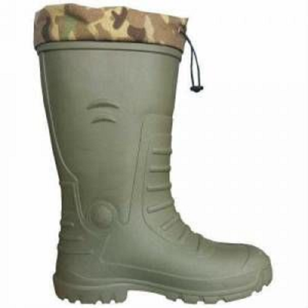 Çizme Yünlü Çoraplı Haki Yeşil Beden:43 Gezer